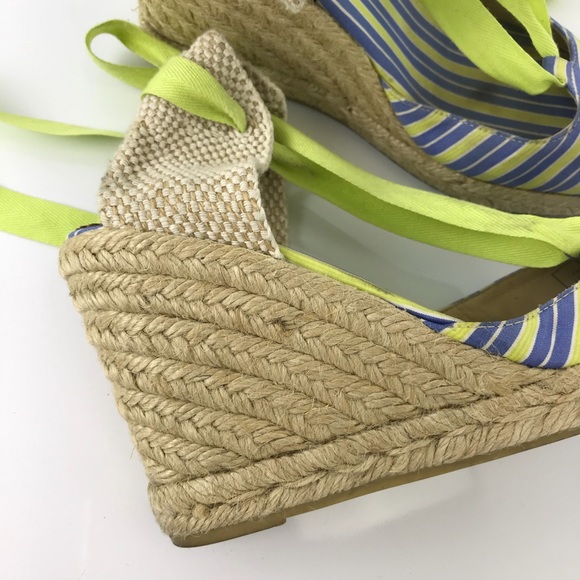 J.Crew made made in Spain lace up espadrilles 6. These are so cute and preppy! - Picture 6 of 8